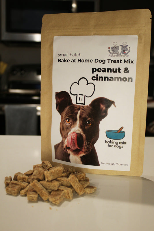 Peanut & Cinnamon - Bake at Home Dog Treat Mix