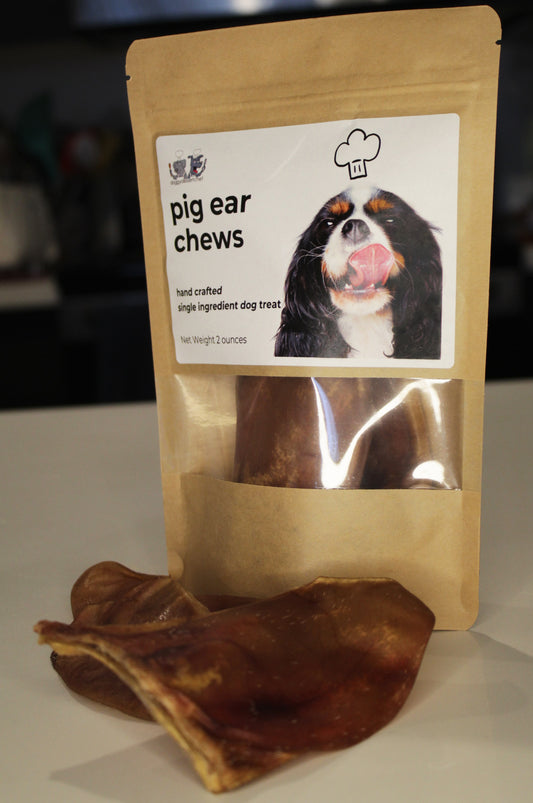 Pig Ear Chews Dog Treats